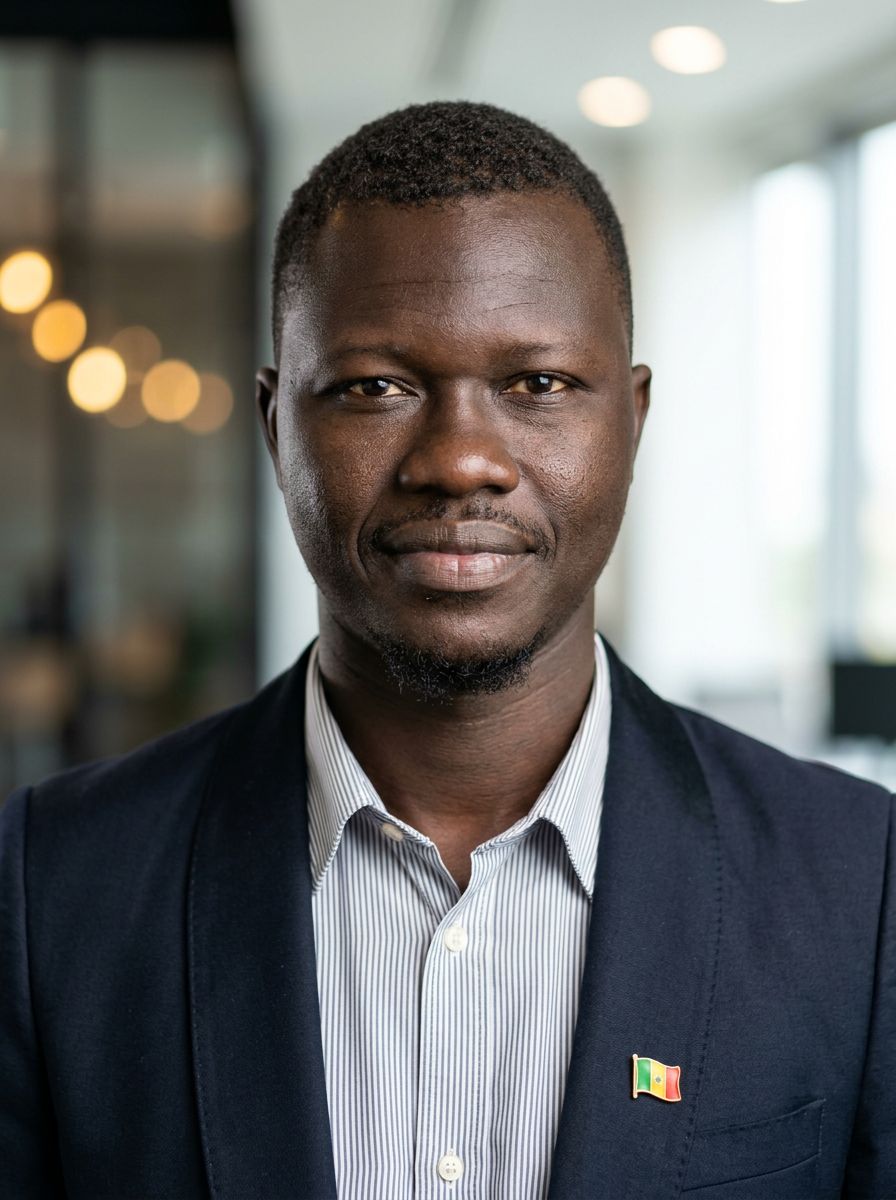 Portrait d'Ibrahima Dramé, président du groupe EMID Services